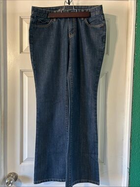 Michael Kors Dark Blue Wide Leg Jeans